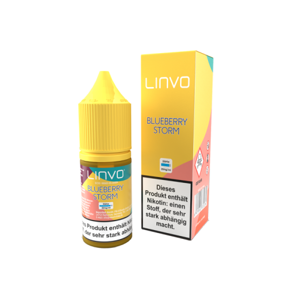 Linvo - Blueberry Storm - 10ml Nikotinsalz Liquid